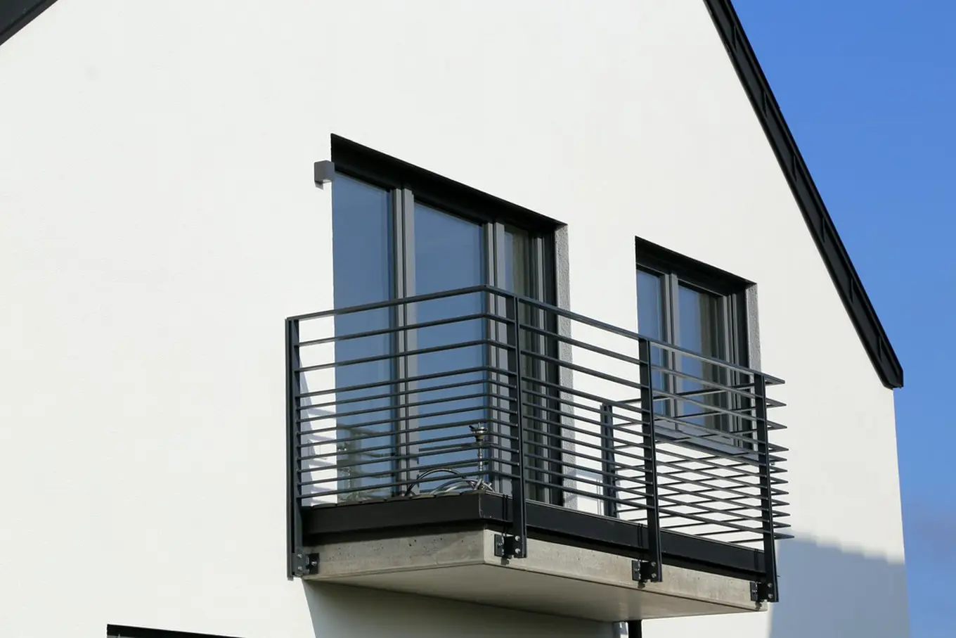 stalowa balustrada balkonowa